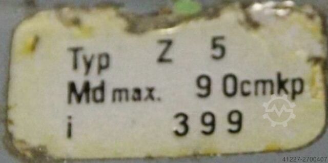 Motor de engrenagem 0,075 kW 2 rpm Groschopp DM90-60