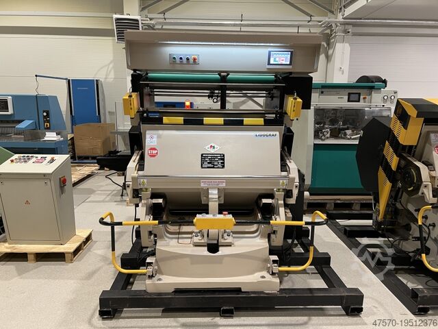 Stansmachine met warmstempeling Lidograf TYMC-1200