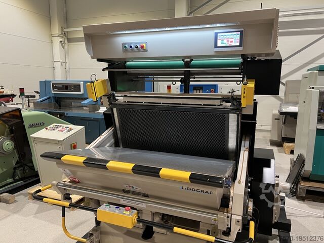 Stansmachine met warmstempeling Lidograf TYMC-1200