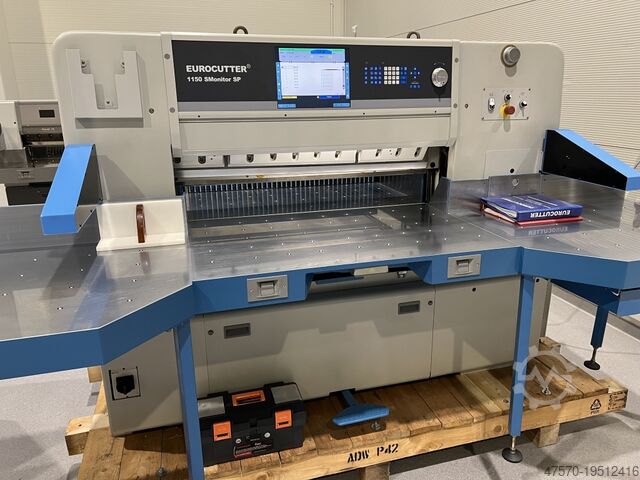 Papiersnijmachine Eurocutter 1150 SMonitor SP Paper Guillotine