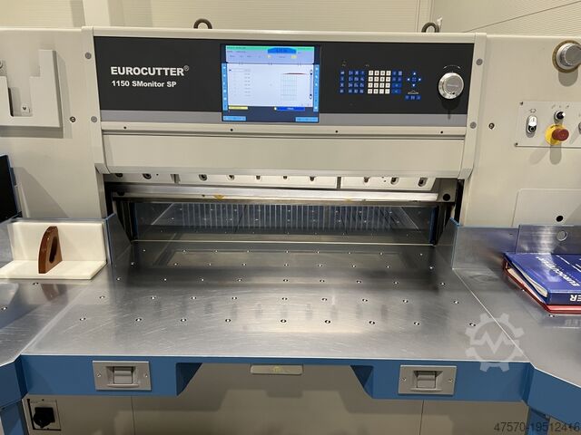 Papiersnijmachine Eurocutter 1150 SMonitor SP Paper Guillotine