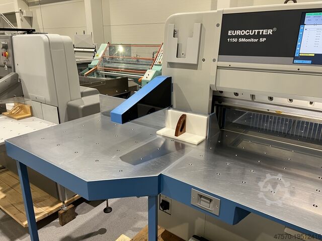 Papiersnijmachine Eurocutter 1150 SMonitor SP Paper Guillotine