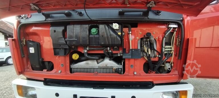Pompieri/ salvataggio Mercedes-Benz 1124 AF LF 16 Löschfahrzeug Schlauchhaspel Metz Pumpe Feuerwehr
