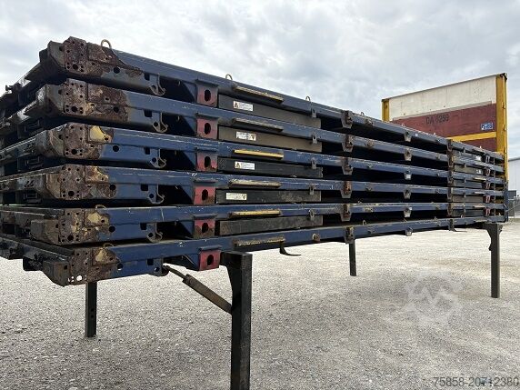 Swap body open Krone 7,82m BDF Plattform mehrfach