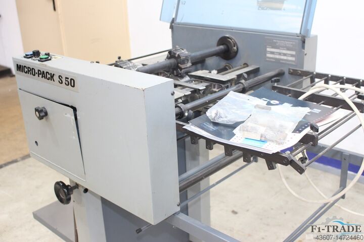Doorlopende Formulieren Collator Web Converting Equipment Micro-Pack S 50