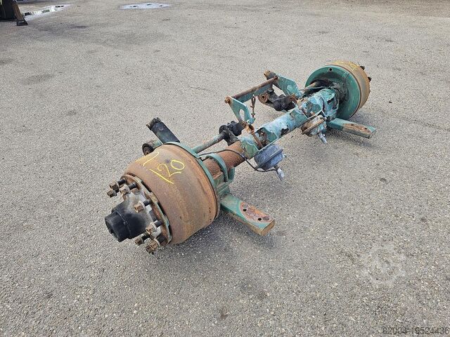 Axel ROR tmt 9 tons traileraxle single tires.