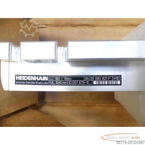Heidenhain component Heidenhain LC 183 10nm ML 1040mm ID 557679-10 SN25583821F + Lesekopf - ungebr.