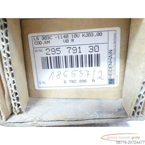 Heidenhain component Heidenhain LS 303C ML1140 . 295 791 30 SN6782996A + AE LS 30C - ungeb.! -