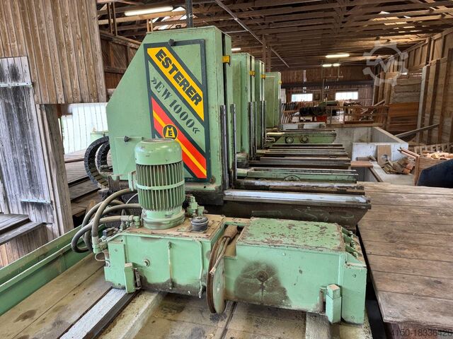 Scierie complète (stationnaire) Esterer EBB-1400