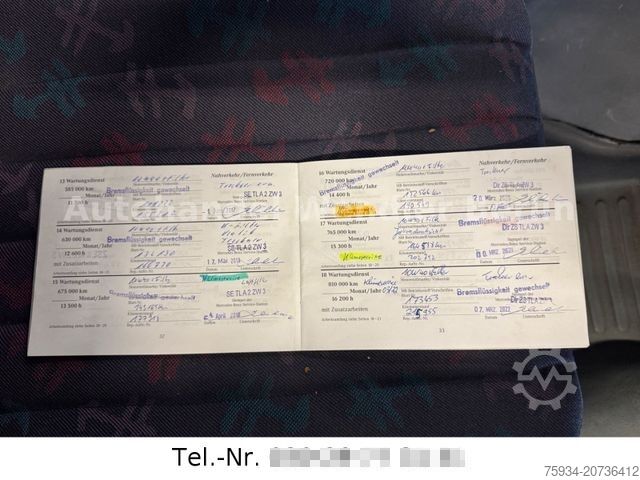 Minibus MERCEDES-BENZ Vario 814D Diff Klima Standh120km/h saniert