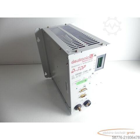 Composant  Deutronic D-Top DX500-CAN-60 Netzteil Stand: 1 SN: 23001654