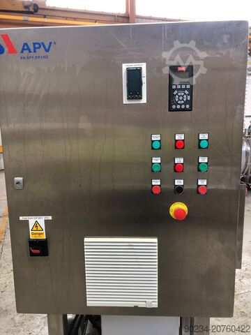 105 GPH @ 11600 APV/SPX Flow Μοντέλο R15-18.56 Ομογενοποιητής από ανοξείδωτο χάλυβα APV R15-18.56