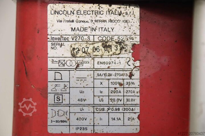 Spawarka inwertorowa 270 A Lincoln Electric Invertec V270-S