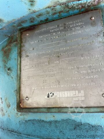 10,000 Litre Pfaudler Model CE10000 Vertical Glass Lined Reactor Pfaudler CE10000