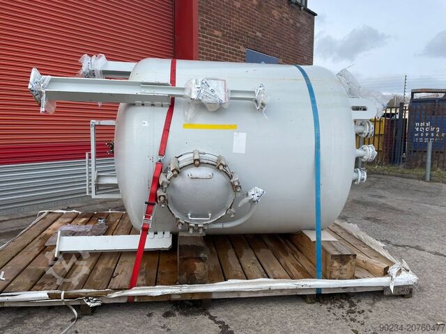 6,000 Litre, 2000mm X 1680mm, Tycon Glass Lined Receiver Vessel Tycon 6,000 Litre
