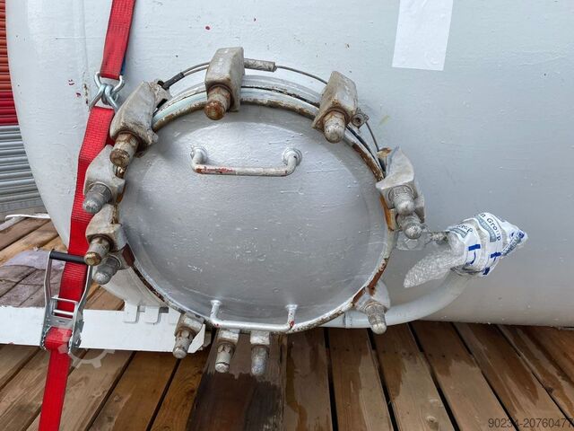 6,000 Litre, 2000mm X 1680mm, Tycon Glass Lined Receiver Vessel Tycon 6,000 Litre