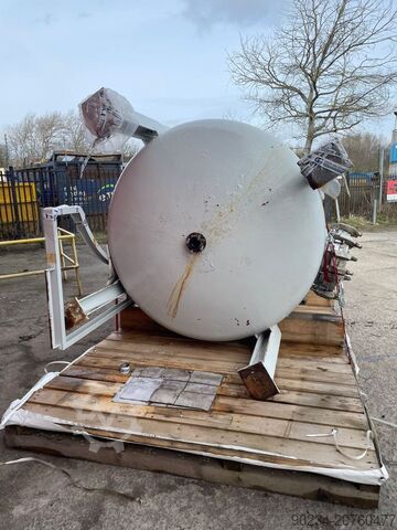 6,000 Litre, 2000mm X 1680mm, Tycon Glass Lined Receiver Vessel Tycon 6,000 Litre