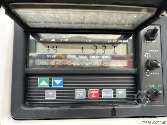 Gekoeld/bevroren transport System Trailers - VeDeCar / Carrier Vector 1550 / Frigo / APK T...