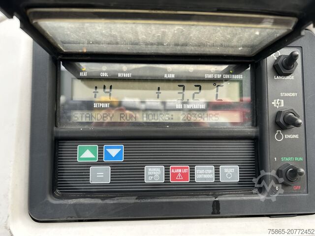 Gekoeld/bevroren transport System Trailers - VeDeCar / Carrier Vector 1550 / Frigo / APK T...