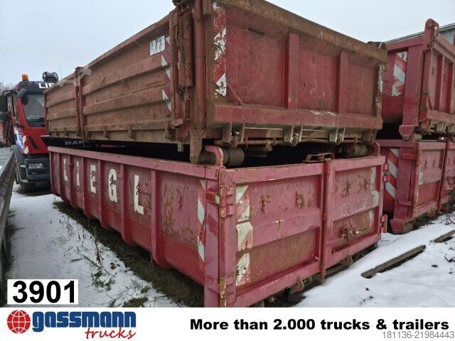 Afzetcontainer  Abrollcontainer mit Klappen, ca. 10cbm