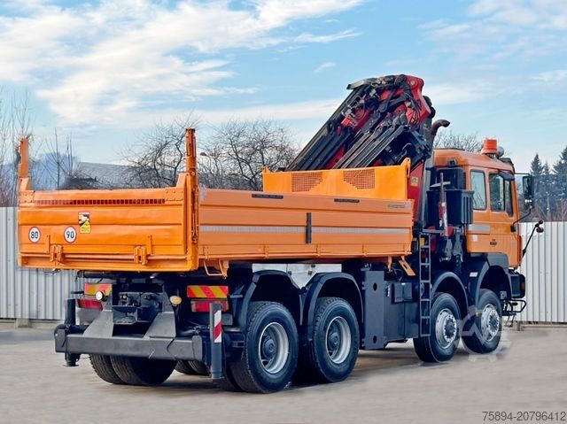 Autolaadkraan MAN 35.414 * PALFINGER PK 36002 +FUNK / 8x6