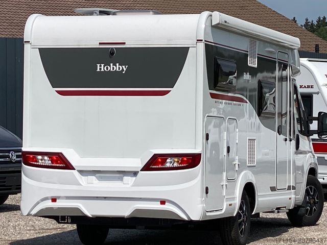Half-integraal camper HOBBY Optima ONTOUR Edition F V65 GE,SAT,Navi,Markise