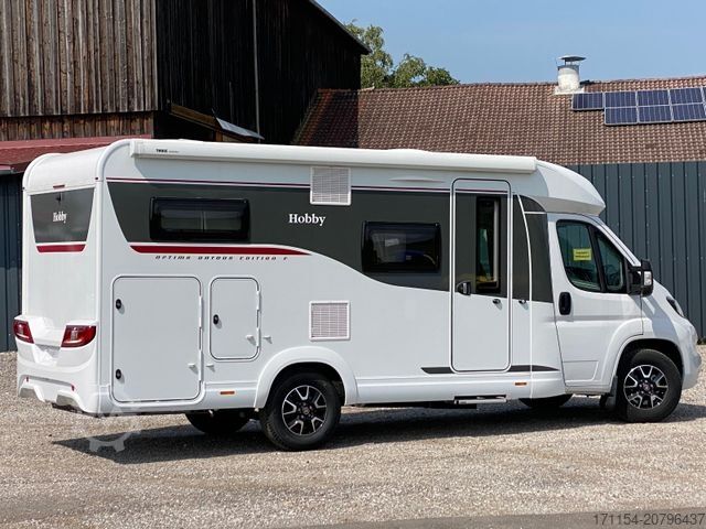 Half-integraal camper HOBBY Optima ONTOUR Edition F V65 GE,SAT,Navi,Markise