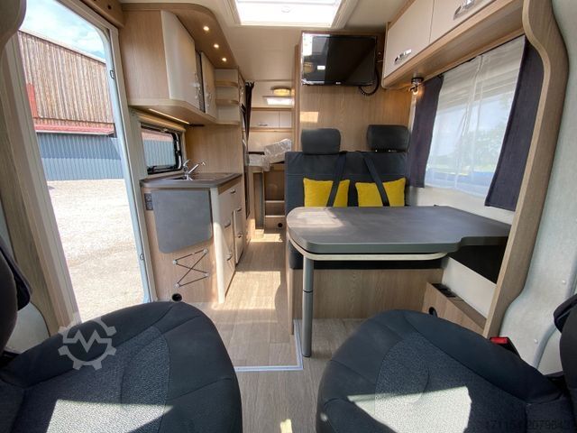 Half-integraal camper HOBBY Optima ONTOUR Edition F V65 GE,SAT,Navi,Markise