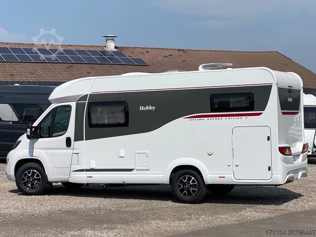 Half-integraal camper HOBBY Optima ONTOUR Edition F V65 GE,SAT,Navi,Markise