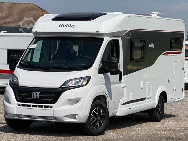 Half-integraal camper HOBBY Optima ONTOUR Edition F V65 GE,SAT,Navi,Markise
