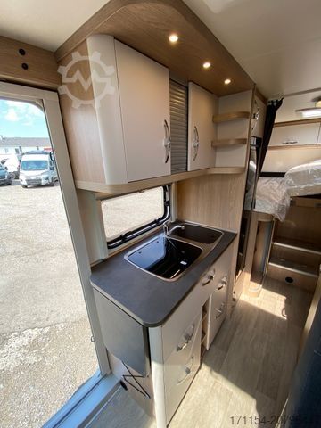 Half-integraal camper HOBBY Optima ONTOUR Edition F V65 GE,SAT,Navi,Markise