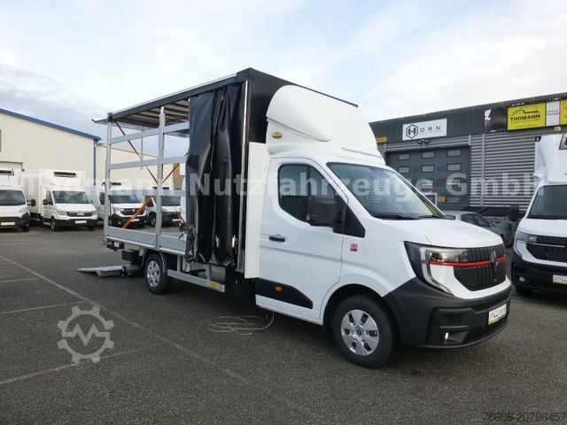 Schuifzeil bestelwagen RENAULT NEW Master Pritsche Plane BÄR Ladebordwand