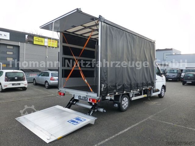 Schuifzeil bestelwagen RENAULT NEW Master Pritsche Plane BÄR Ladebordwand