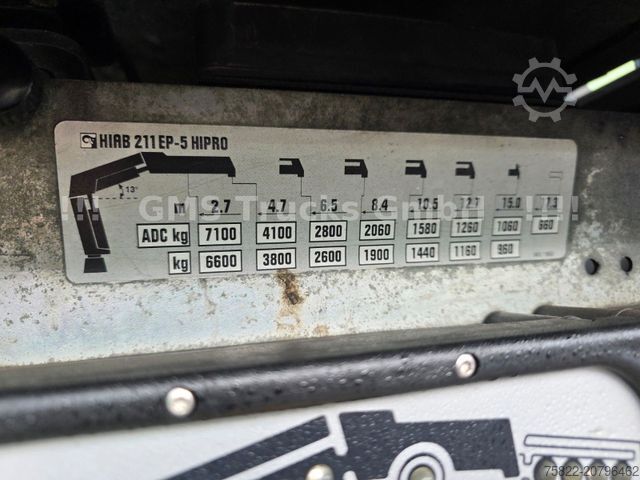 Driezijdige kipper SCANIA R490 / 6X4 / Blatt / 18m Hiab Kran