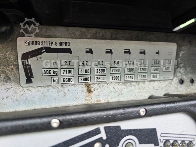 Kiepwagen SCANIA R490 / 6X4 / Blatt / 18m Hiab Kran