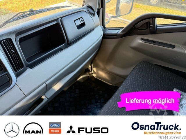 Vrachtwagen met bakwagen FUSO 7C18 Koffer+LBW,Klima Nutzlast 2925 KG,Sideguard