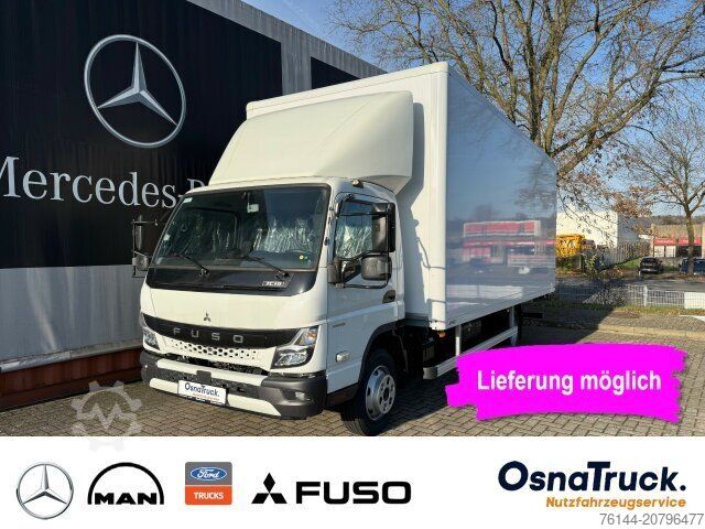 Vrachtwagen met bakwagen MITSUBISHI 7C18 Koffer+LBW,Klima Nutzlast 2925 KG,Sideguard