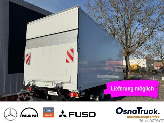 Vrachtwagen met bakwagen MITSUBISHI 7C18 Koffer+LBW,Klima Nutzlast 2925 KG,Sideguard