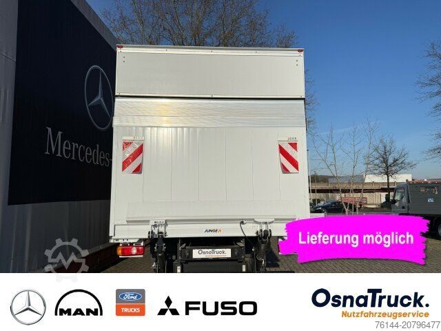 Vrachtwagen met bakwagen MITSUBISHI 7C18 Koffer+LBW,Klima Nutzlast 2925 KG,Sideguard