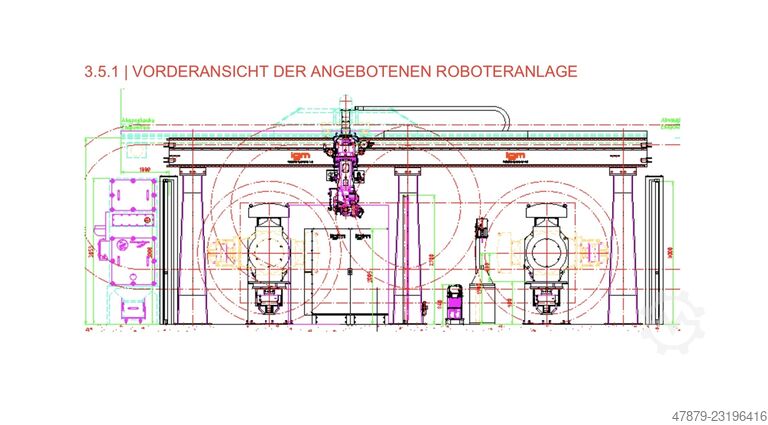 Komórka robota spawalniczego IGM RTE 478-S