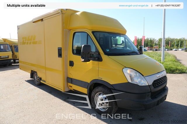 Transporter mit Koffer iveco Daily 35 S11 C30C AUTOMATIK KAMERA Regale LUFT DURCHGANG EURO-5 CoC