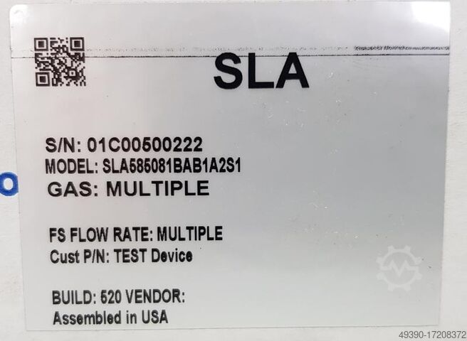 Neuer MFC Digital gesteuerter Massendurchflussregler für Gas, SLA5800 Biotech MassFlowController, el BROOKS INSTRUMENT SLA585081BAB1A2S1