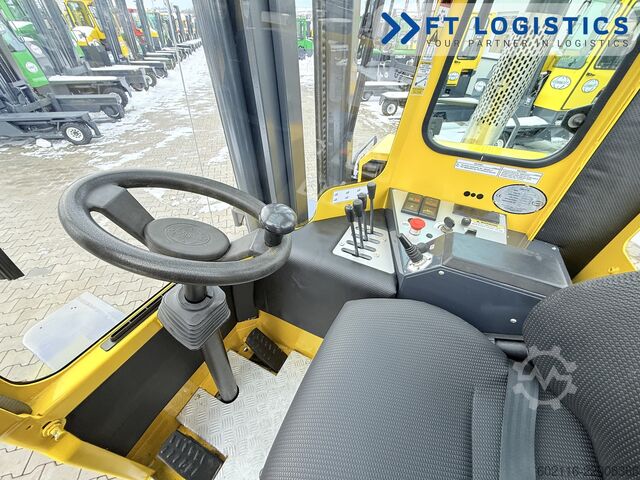 Carrello elevatore a 4 direzioni Combilift C4000 GAS DUPLEX 4600 FORK POSITIONER