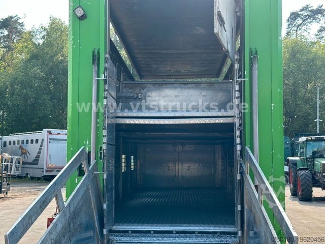 Pferdeanhänger Fiege Tec AT 24/80 3.Stock Viehanhänger,Hubdach