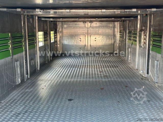 Pferdeanhänger Fiege Tec AT 24/80 3.Stock Viehanhänger,Hubdach