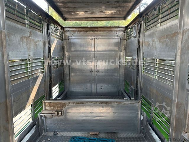 Pferdeanhänger Fiege Tec AT 24/80 3.Stock Viehanhänger,Hubdach