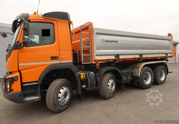 Tre-sidet tipbil Volvo FMX 460 8x4 Bordmatik