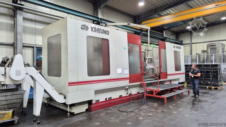 CNC yataklı freze makinesi - universal KIHEUNG U 1350