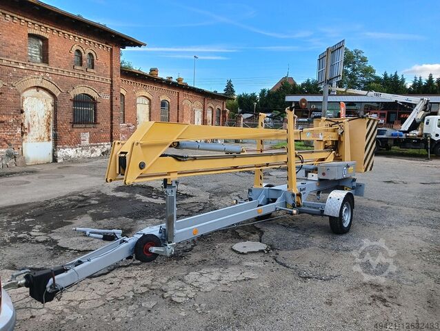 Work platform on trailer OMME 1200E