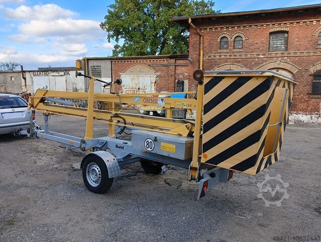 Work platform on trailer OMME 1200E